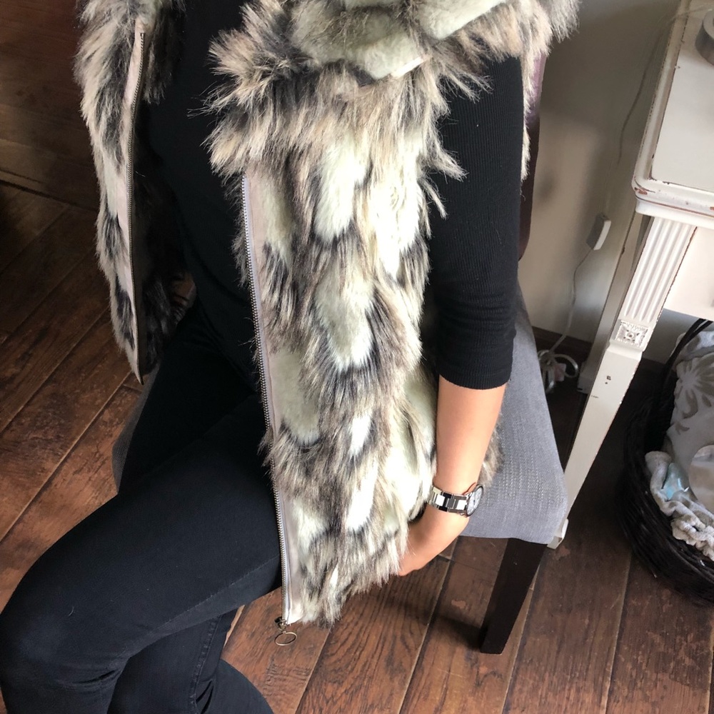 Neiman Marcus fur vest